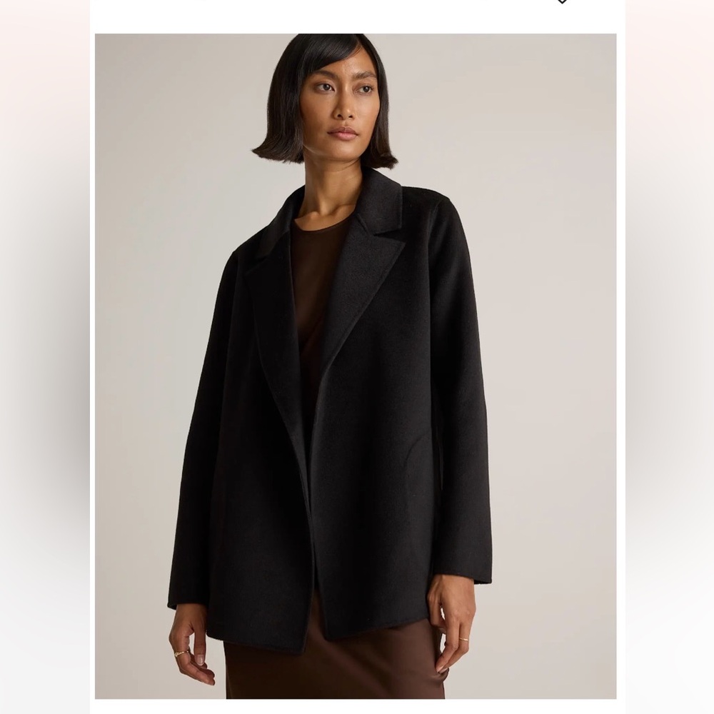 Quince 100% Mongolian Double-Faced Cashmere Open  Blazer, NWOT , Various